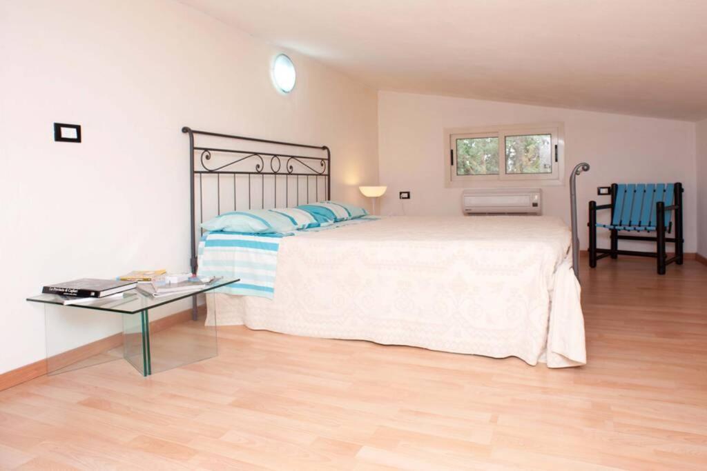 Loft Mansardato Con Giardino E Piscina In Villa Privata Loft With Garden And Swimming Pool In A Private Villa Sestu Kültér fotó